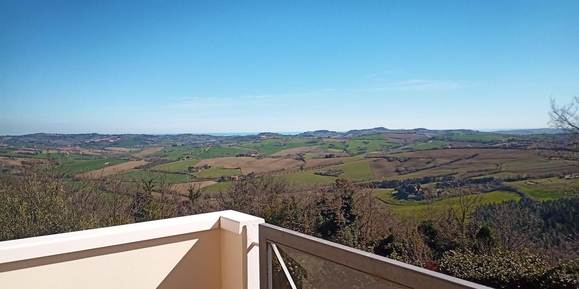Appartamento Che Vista! Affittacamere Mombaroccio Εξωτερικό φωτογραφία